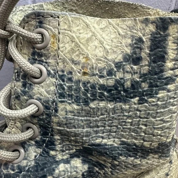 DR.MARTENS Pascal Snakeskin Lace-Up Boots - Picture 7 of 9